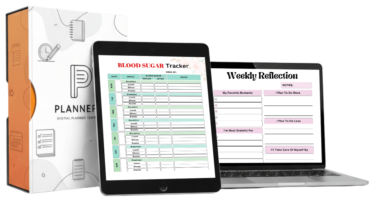 Mockup Digital Planner in Tablet